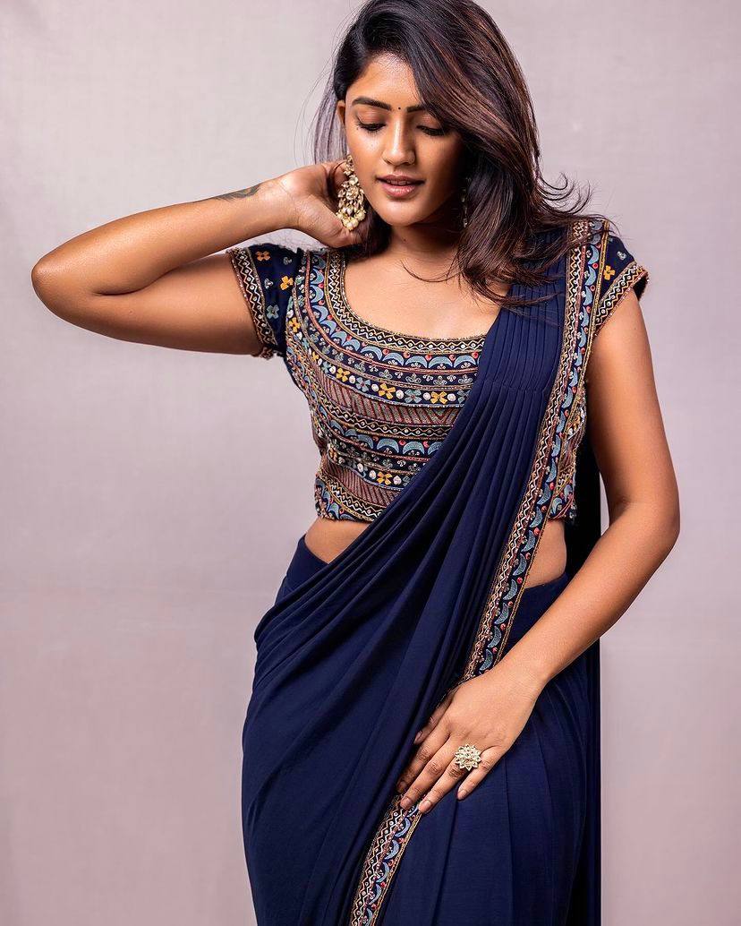 AK 9123 Georgette Embroidery Designer Saree Wholesale Clothing Suppliers In India